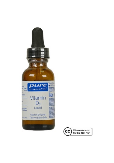 Pure Encapsulations Vitamin D3 Liquid 22.5 ML