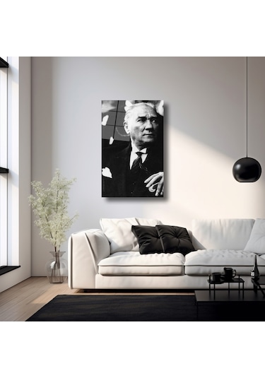 M. Kemal Atatürk - Cam Tablo - Deg0290