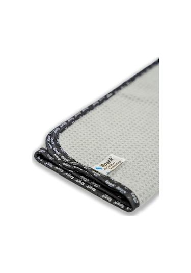 9 Adet Spark 5340 Waffle Mikrofiber Oto Cam Bezi Ve Genel Temizlik Bezi 40x60 Cm.
