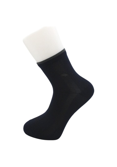 Erkek Yarım Konç Çok Renkli Pamuklu Çorap 4'lü Paket Çok Renkli