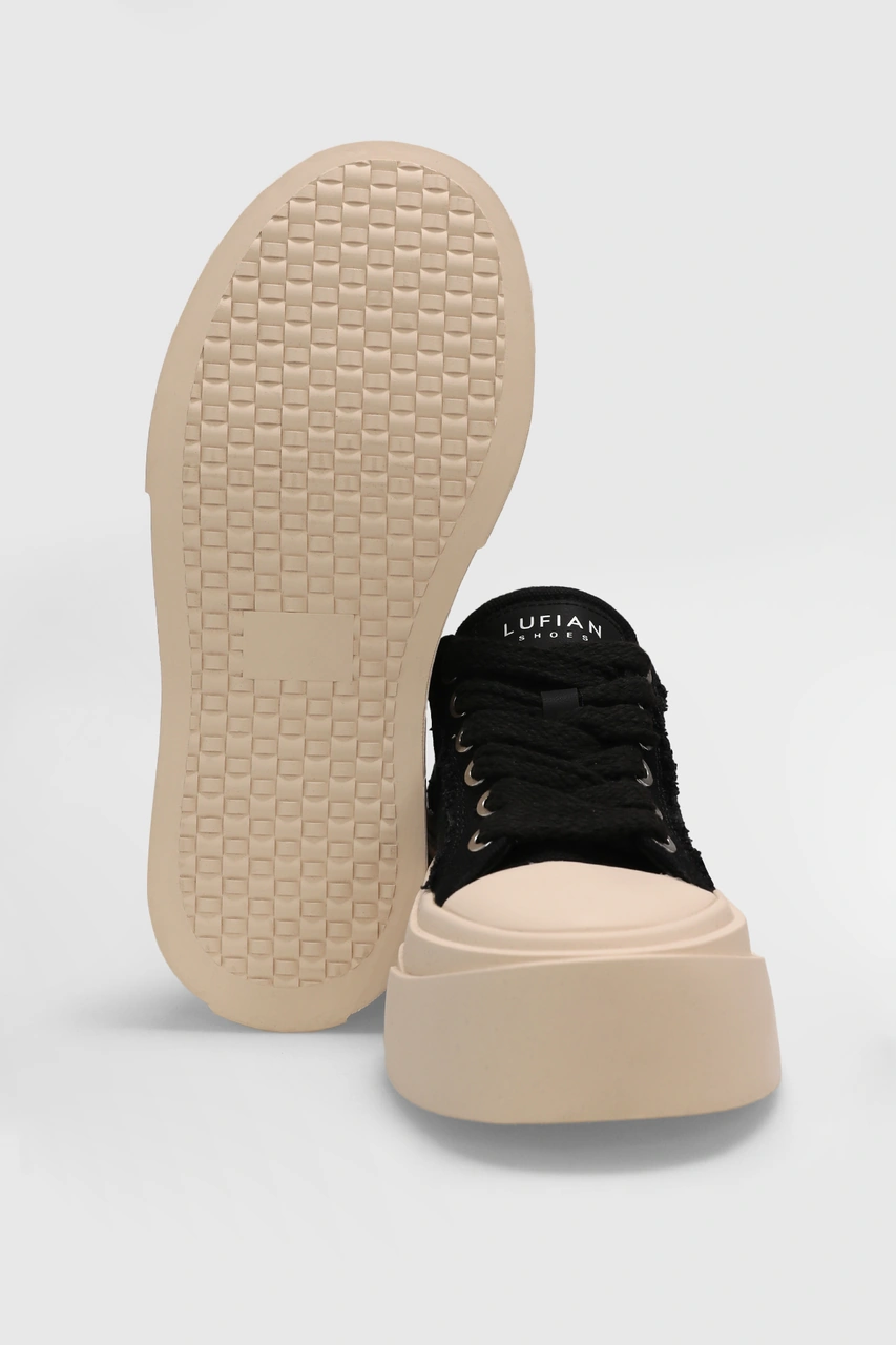 Lufian Vıctorıa Kadın Sneaker Ayakkabı Siyah Siyah 121230027100100 Siyah