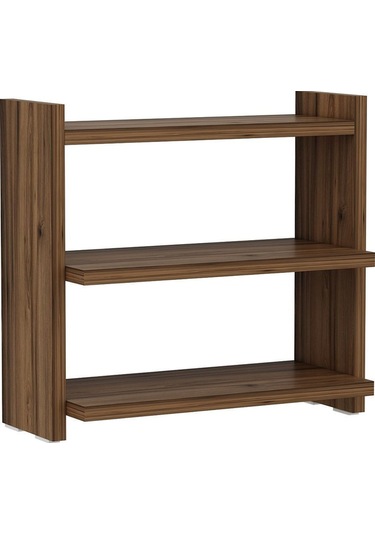 Zen Tezgah Üstü Raf - Ceviz Ceviz