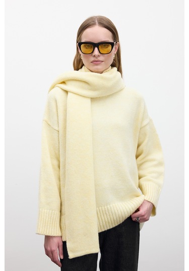 Yumuşak Atkı Sarı Sarı