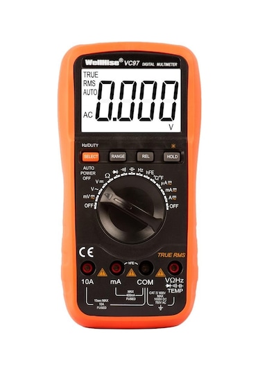 Wellhise Vc97 Dijital Multimetre Avometre True Rms