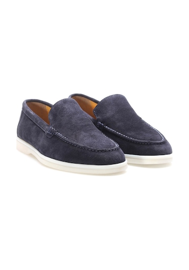 Fast Step Hakiki Deri Erkek Casual Ayakkabı 819ma020lp Lacivert