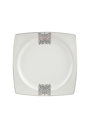 Karaca  Fine Bone New Lotus 60 Parça 12 Kişilik Kare Yemek Takımı