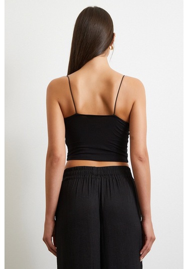 Lastik Askılı Top Siyah Siyah