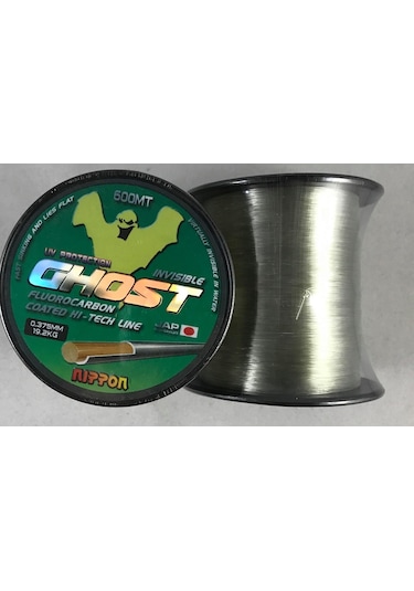 Nippon Ghost Fluorocarbon Kaplama Hayalet Misina 600 mt 0.37mm