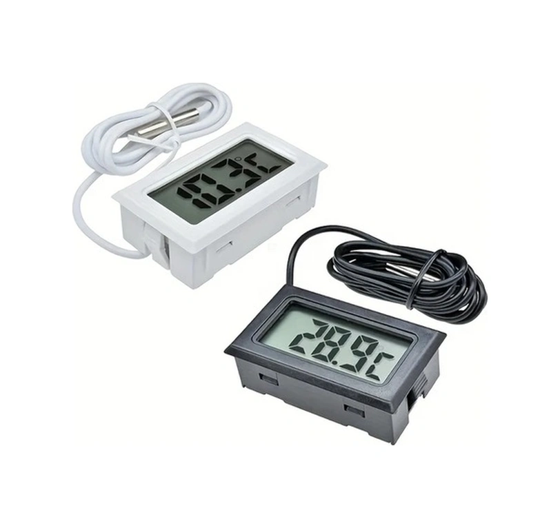 Trendooze Turcoshop11 Fy-10 Beyaz Lcd Dijital Termometre Akvaryum Sıcaklık Araç