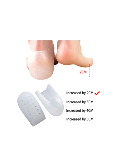 Dolıty 2x Yükseklik Arttırıcı Jel Kollu Uzun Süre Ayakta 2.0-cm