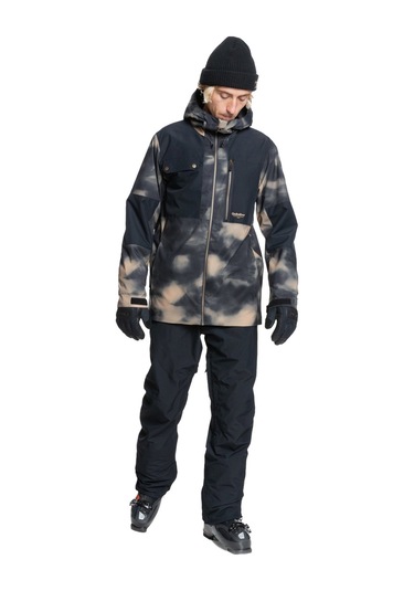 Quiksilver Estate Erkek Su Geçirmez Snowboard Pantolonu Siyah