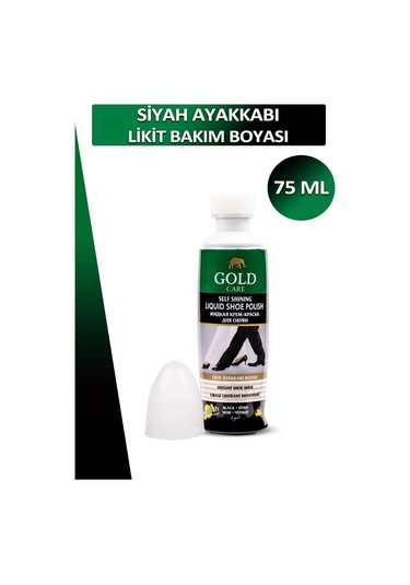 Bağcık + Gold Care Likit Ayakkabı Bakım Boyası 75 Ml Set 001