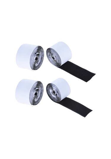 Xindoker Gitar Pedalı Sabitleme Bandı 5cm Genişlik 2m Uzunluk 2 Set 2 Tıkaç + 2 Dikiş Güçlü Yapıştırıcı Arka Yüzeyli