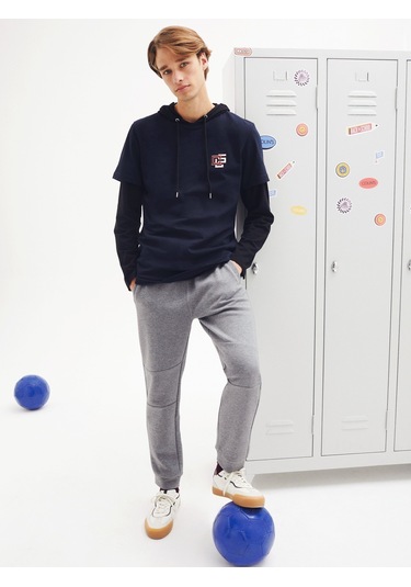 Colins Rahat Kesim Orta Bel Antrasit Erkek Eşofman Altı Antra Melanj