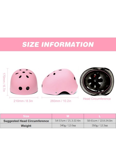 Geeksen "b003 Kaykay Ve Paten Kaskı - Şok Emici Eps Köpük, Ayarlanabilir Kayış, Havalandırmalı" Siyah