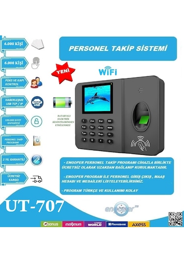 WİFİ PARMAKİZİ KART VE ŞİFRELİ PDKS SİTEMİ