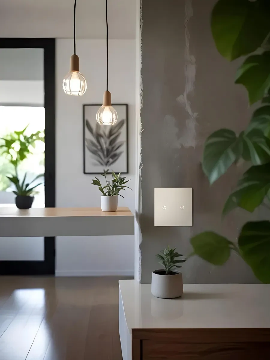 Ubaro Dokunmatik Bej Işık Anahtarı 249650029