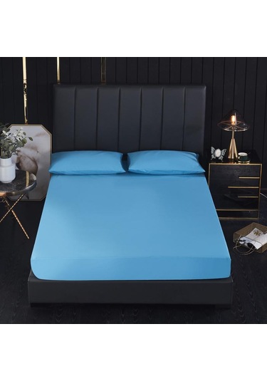 Mavi Konfor Yatak İpeksi Yumuşak Konfor Çarşafları Fırçalanmış Mikrofiber Polyester Derin Cep Yatak Örtüsü Su Geçirmez Levha Mavi Konfor Yatak İpeksi Yumuşak Konfor Çarşafları Fırçalanmış Mikrofiber Polyester Derin Cep Yatak Örtüsü Su Geçirmez Levha