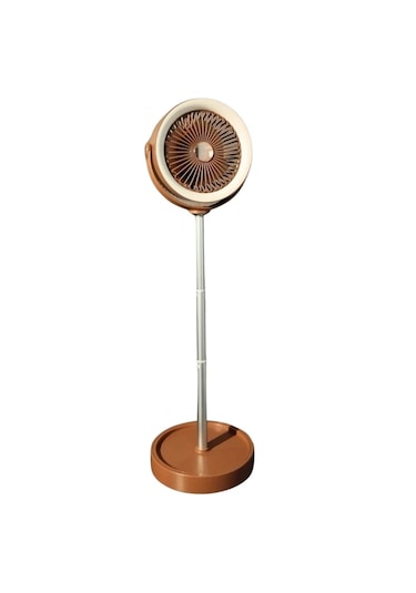 Inovaxis Masa Tipi Midi Fan Taşınabilir Şarjlı Kademeli Hız Ve