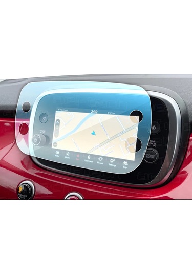 Fiat 500 X 2018-2020 Uyumlu 7 İnç 9h Nano Ekran Koruyucu