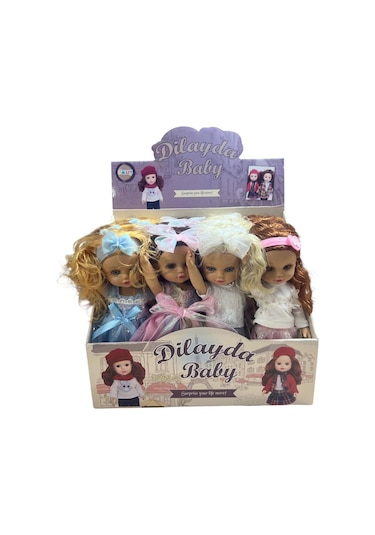 Dilayda Baby Şarkı Söyleyen Hareketli Eklemli Gerçekçi Vinil Et Bebek 35 Cm