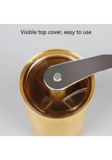 Sones Ev Tipi Taşınabilir El Kranklı Kahve Makinesi Ayrılabilir Manuel Öğütücü Kahve Öğütücü