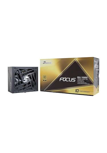 Seasonic Focus Gold GX-1000 SEA-SSR-1000FX3 1000 W 80+ Gold Tam Modüler ATX Güç Kaynağı