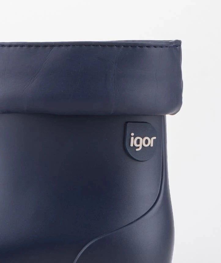 Cc330 Bımbı Eurı Borregutıo İçi Kürklü Çocuk Yağmur Çizmesi Lacivert