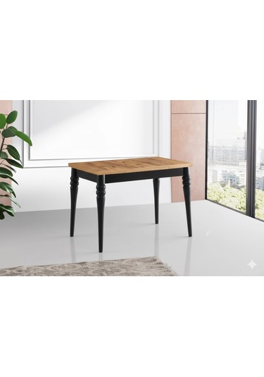 Saliva Masa, Atlantik Çam, Siyah, 110x70 Diğer