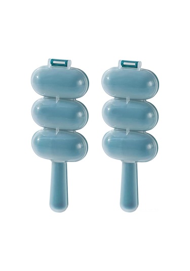 Skycity Evde Yemek Yapımı İçin Mavi 2'li Set: Pilav Topu Oluşturucu, Yemek Kalıbı Ve Mutfak Aracı Mavi