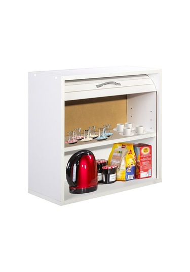 Stor Kapaklı Dolap Beyaz