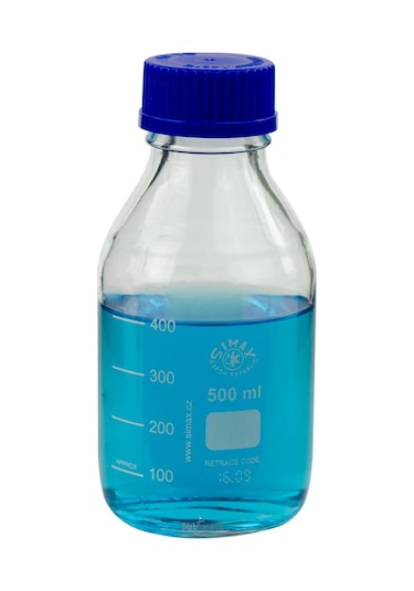 Simax Cam Otoklav Şişe 500 Ml - Vida Kapaklı Boş Şişe