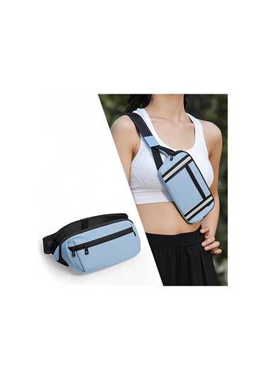 Moveevo Spor Aktiviteleri İçin Hafif Bel Çantası - Cep Telefonu, Anahtar Ve Para Çantası İçin Yeterli Mekan - Bisiklet Sürme, Koşu Ve Outdoor Kullanıma Uygun - Turuncu Turuncu