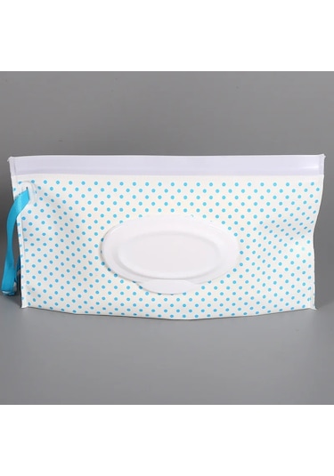 Gülen Yüz-eva Islak Mendil Kese Taşınabilir Mendil Kılıfı Kapak Snap-askı Yeniden Kullanılabilir Doldurulabilir Peçetelik 46918799