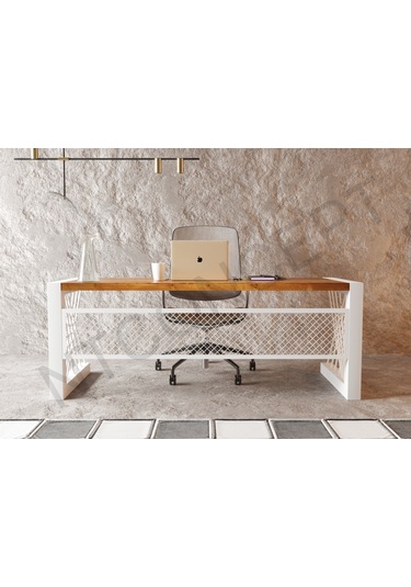 Alfa Ntconcept Masif Ağaç Ofis ve Çalışma Masası Alfa Ntconcept Masif Ağaç Ofis ve Çalışma Masası