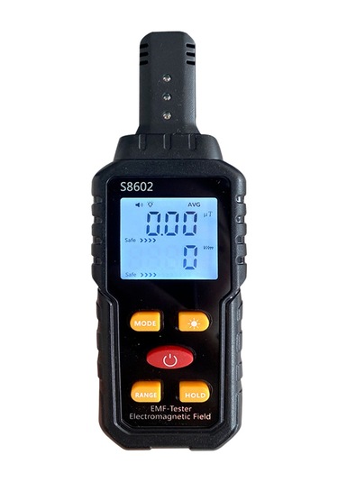 Xindoker Taşınabilir 3'lü Elektromanyetik Radyasyon Ölçer - Sesli Ve Işıklı Alarmlı, Lcd Ekranlı Ev/ofis Kullanımı İçin