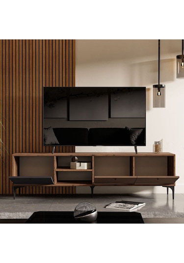 1362 Vısıon Tv Ünitesi Hat - Kaplan - Antrasit