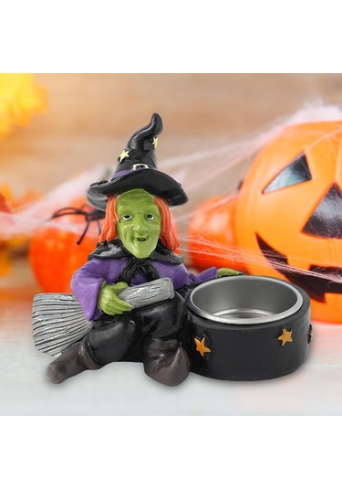 Suntek Cadılar Bayramı Mumluk Pratik Parti 11cmx6,3cmx9cm