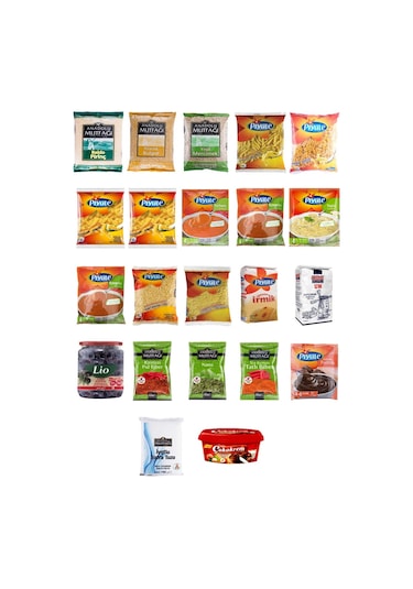 Blueden Gıda Paketi 22 Parça 6 Nolu Paket