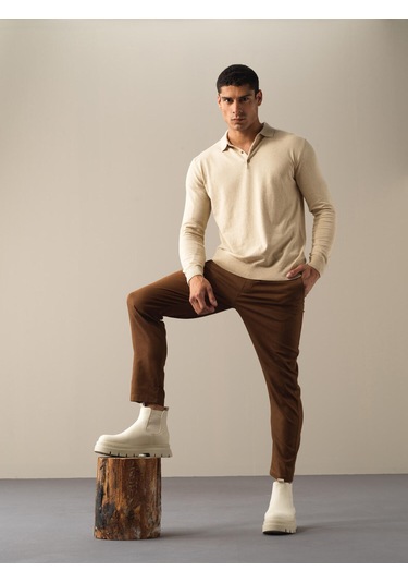 Camel Regular Fit Pantolon 100624 Camel