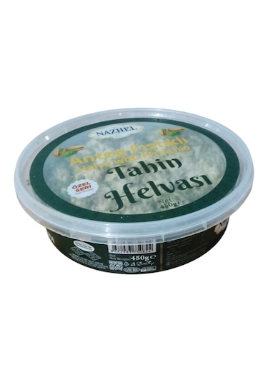 Nazhel Antep Fıstıklı Tahin Helvası 450 G