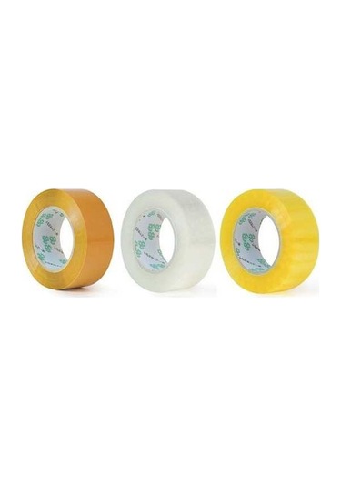 Tongxida 55mmx200m Şeffaf Beyaz Blokaj Bandı Sızdırmazlık Paketleme Bandı Model: 55mmx200m Diğer