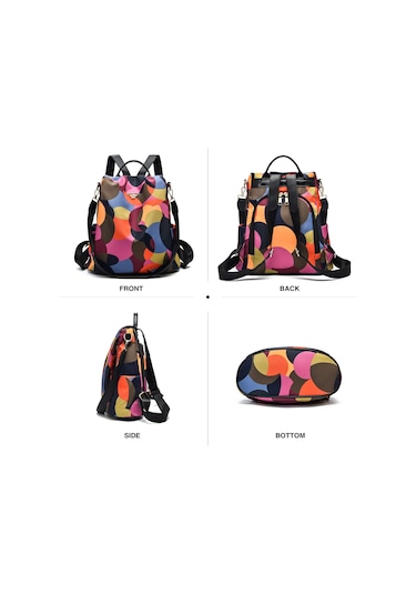 Kadın Sırt Çantası Hırsızlığa Karşı Hafif Oxford Kumaş Diğer