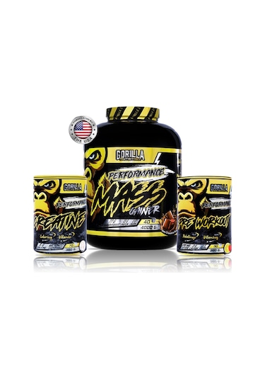 Gorilla Nutrition Kilo Ve Hacim Kombini 3