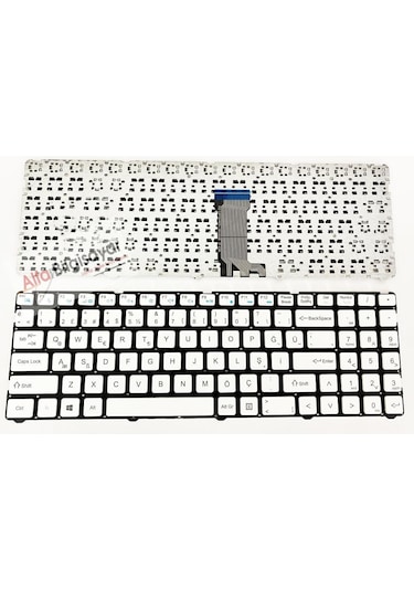Casper Uyumlu Nirvana C600. C650 Klavye Beyaz Renk Tuş Takımı