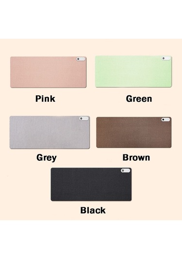 Isıtmalı Fare Altlığı Masa Gri