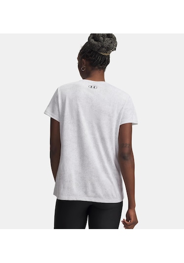 Under Armour Tech Pixelate Ssc Kadın T-shirt-31771 Beyaz