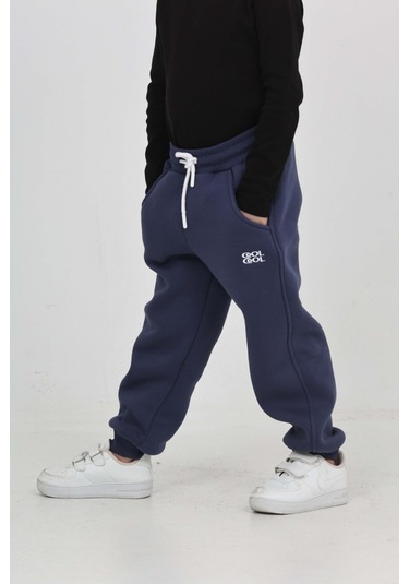 Toontoy Erkek Çocuk Cool Nakışlı Eşofman Alt İndigo