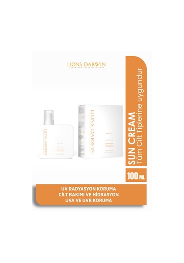 Lions Darwin Koruyucu Güneş Kremi SPF50+ / Sun Cream 100 ML