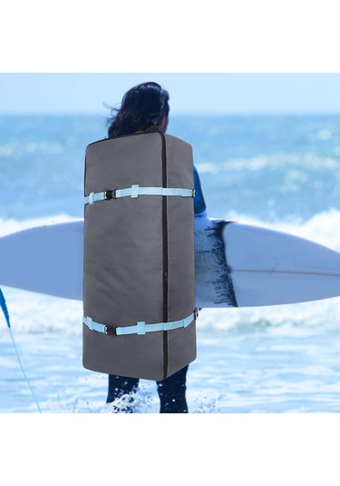 Suntek Kürek Tahtası Sırt Çantası Taşıma Çok İşlevli Gri
